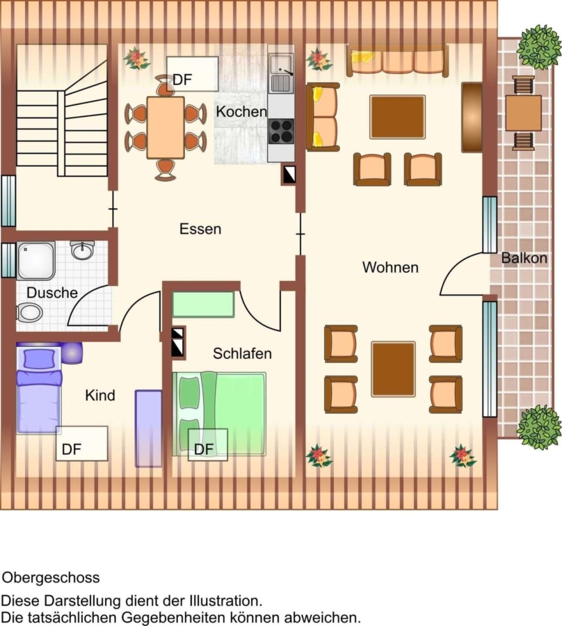 Grundriss OG Vorderhaus