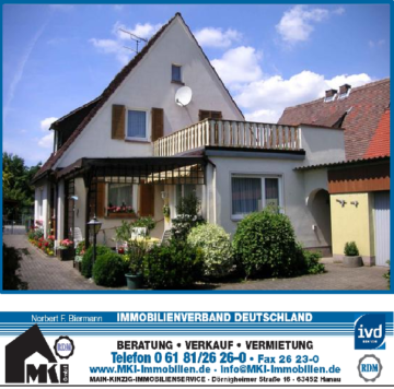 Schönes Einfamilienhaus mit ELW/Büro, 63755 Alzenau, Einfamilienhaus