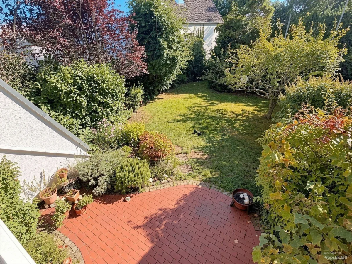 Blick in den Garten