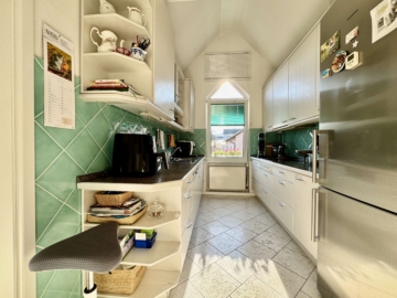 Penthouse in Gelnhausen-Hailer mit herrlichem Blick ins Grüne - Küche (5537)