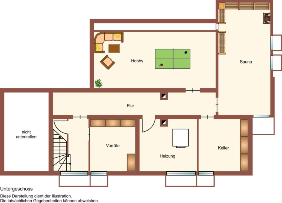 Grundriss UG