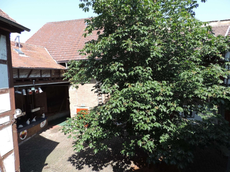 Blick in den Innehof