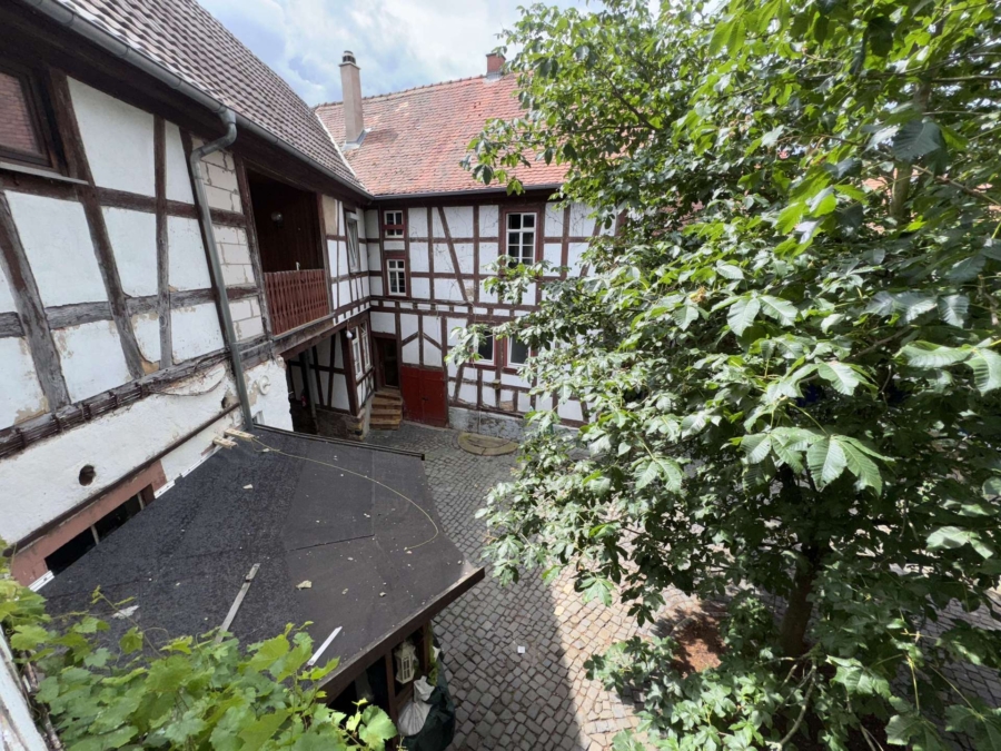 Blick in den Innenhof