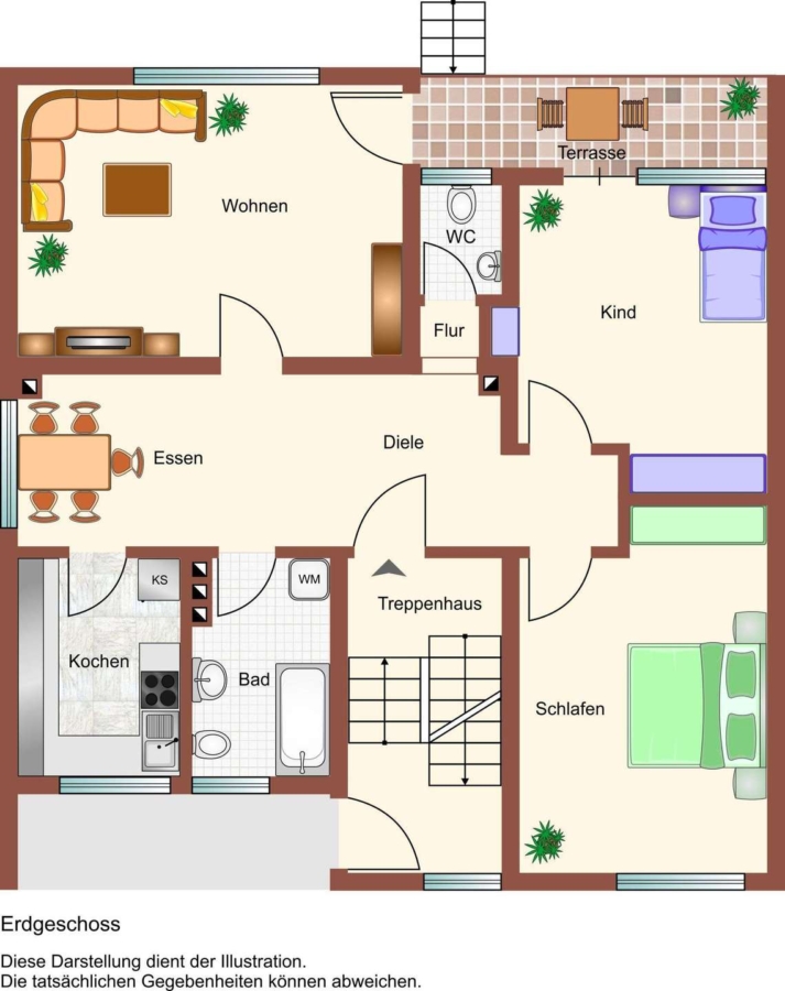 Grundriss EG