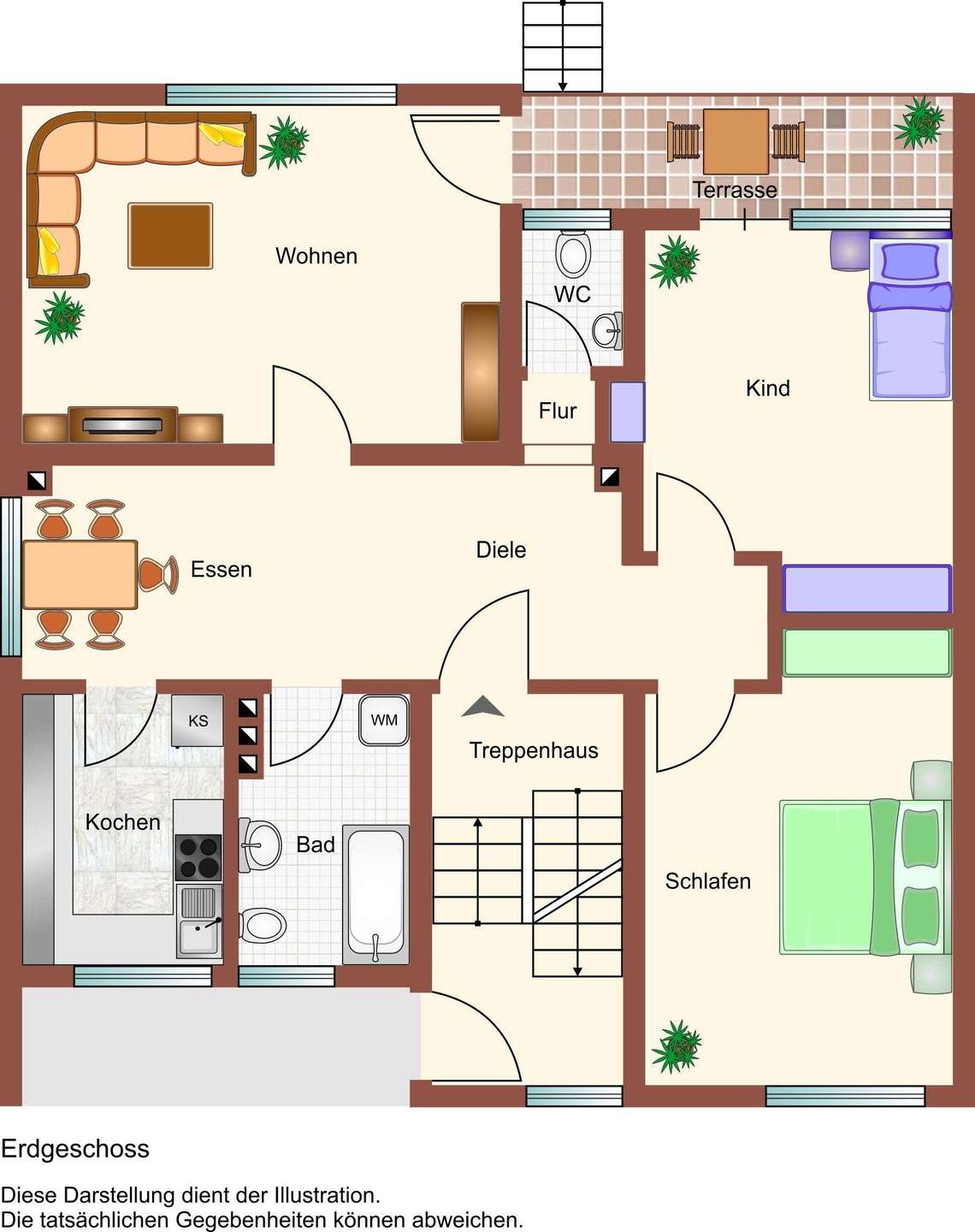 Grundriss EG