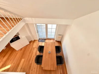 Stilvolle 3-Zimmer-Maisonette-Wohnung in Bruchköbel-Roßdorf - Blick aus dem Studio (12266)