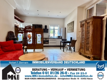 Möblierte Erdgeschosswohnung mit Loftcharakter in Gelnhausen-Meerholz - Eingangsbild (5822)