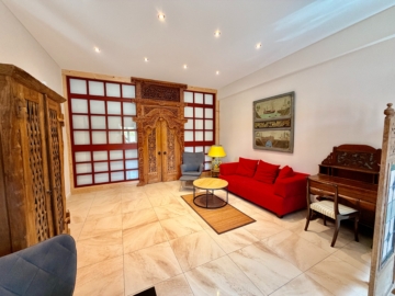 Möblierte Erdgeschosswohnung mit Loftcharakter in Gelnhausen-Meerholz - Wohnzimmer (2) (5824)