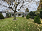 Garten mit Blick aufs Haus