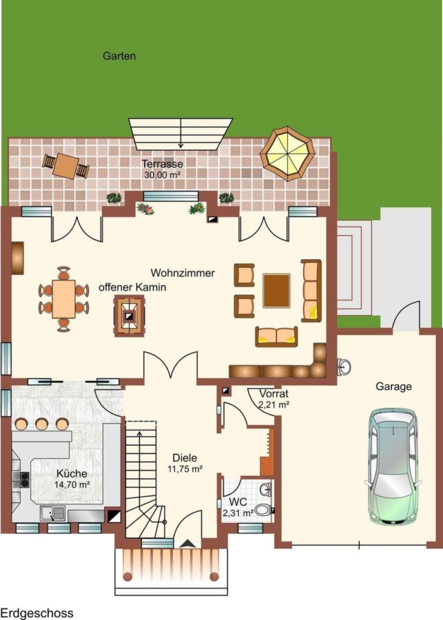 Grundriss EG