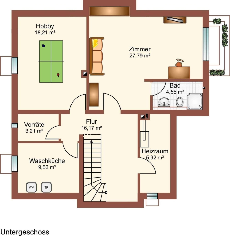 Grundriss UG