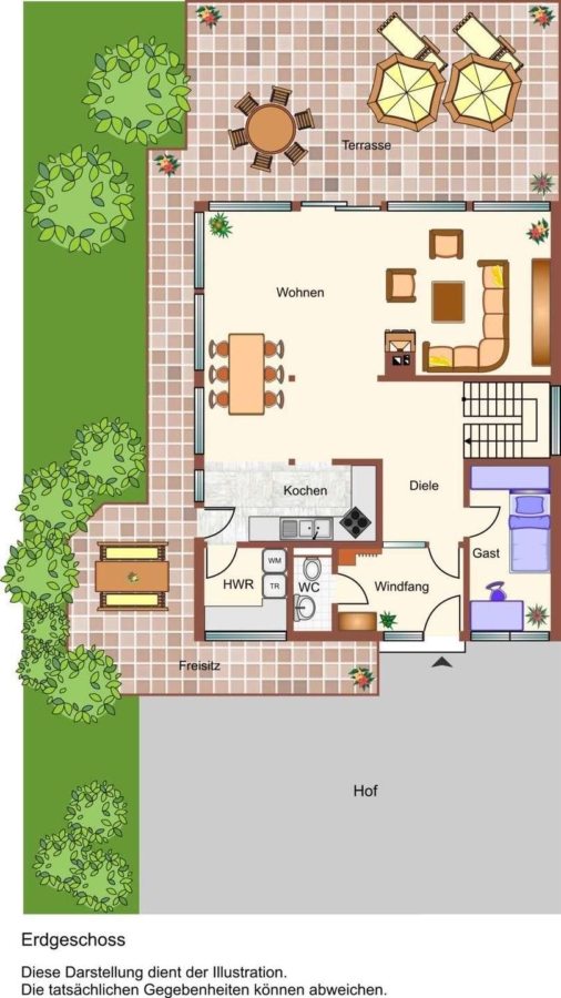 Grundriss EG