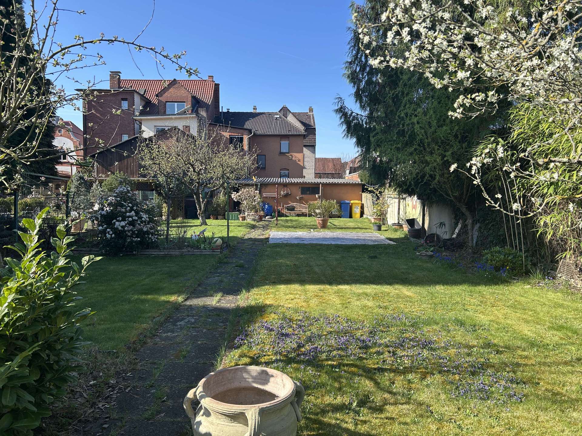 Blick aus dem Garten