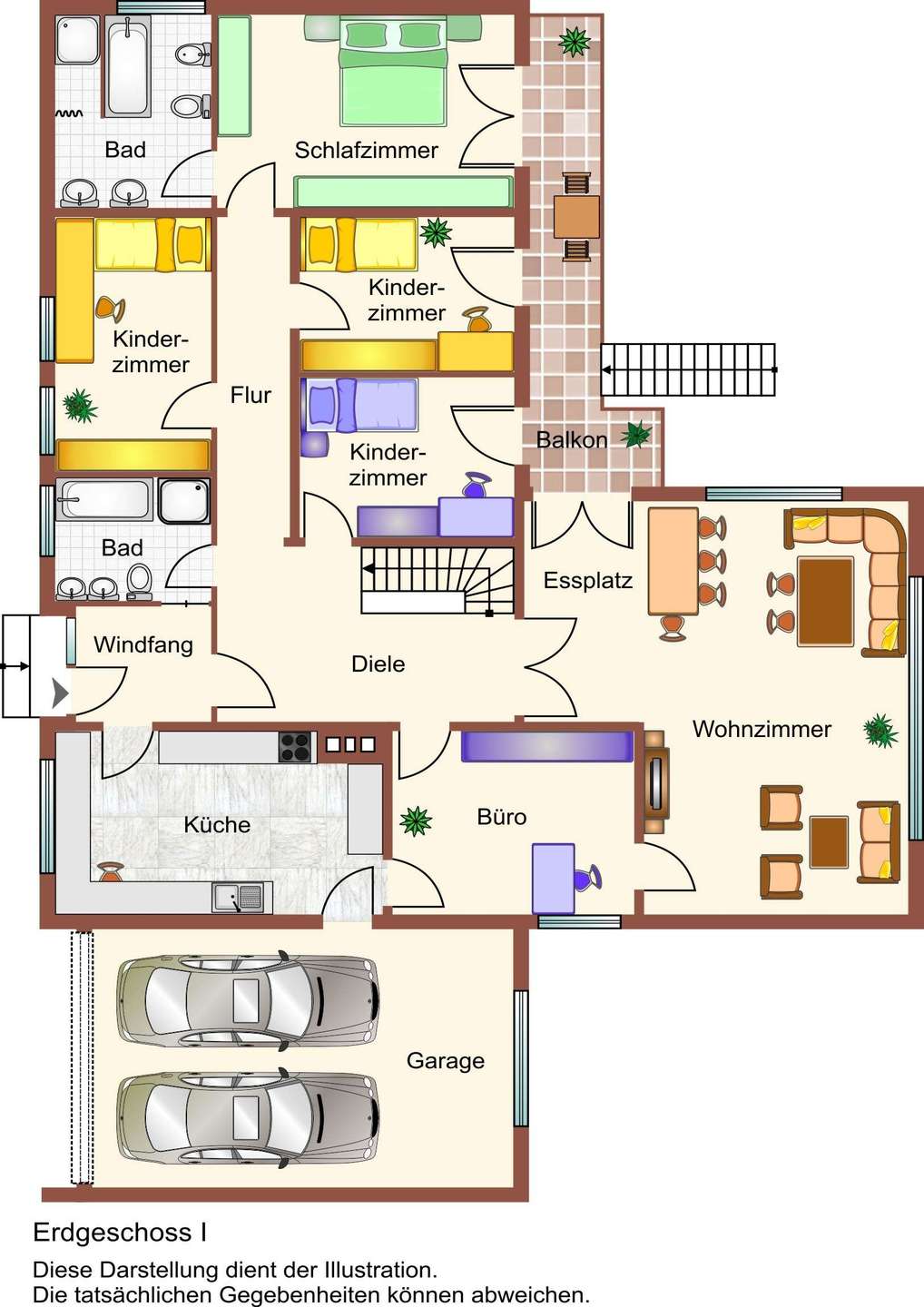 Grundriss EG 1