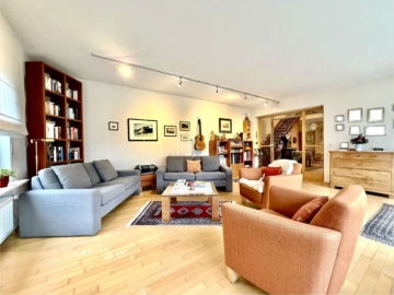 Repräsentativ und großzügig … Einfamilienhaus in bester Lage von Hanau mit Blick ins Grüne - Wohnzimmer (2052)