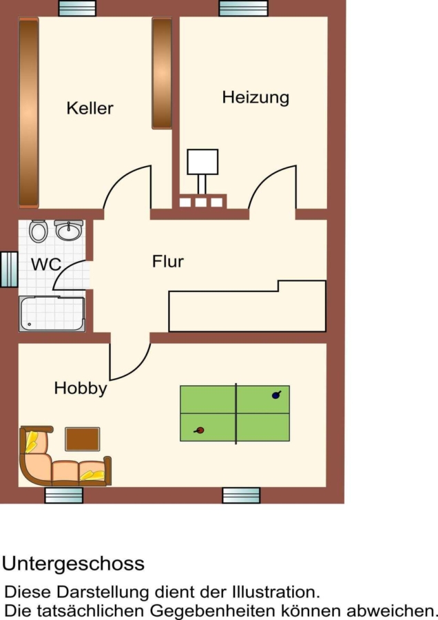 Grundriss UG