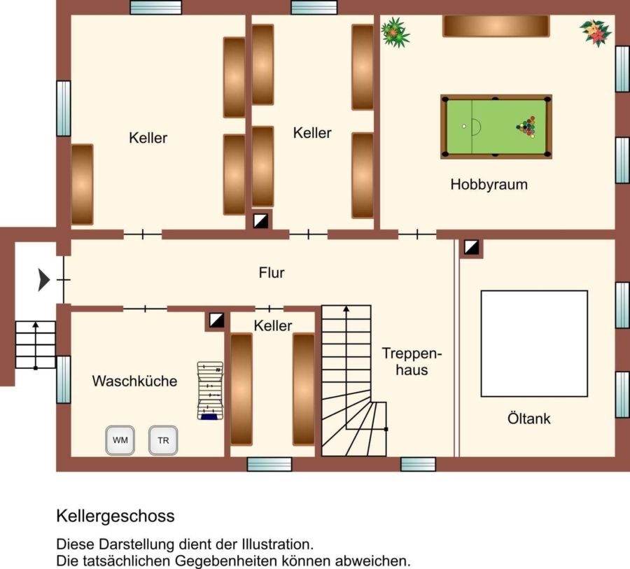 Grundriss UG